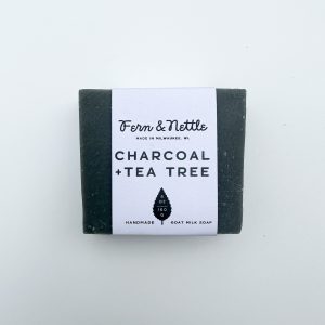 Charcoal + Tea Tree Goat Milk Soap